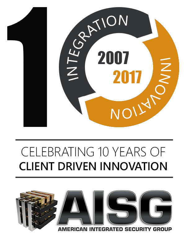 AISG 10 Year Anniversary Commemorative Logo